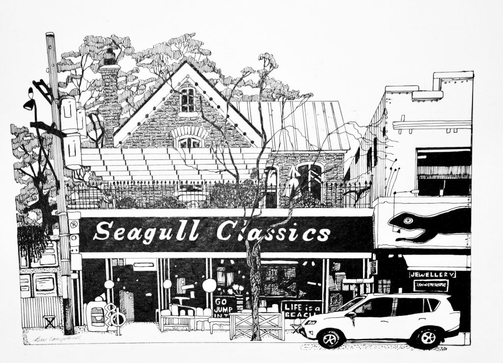 Seagull Classics by artist Beverly Campbell