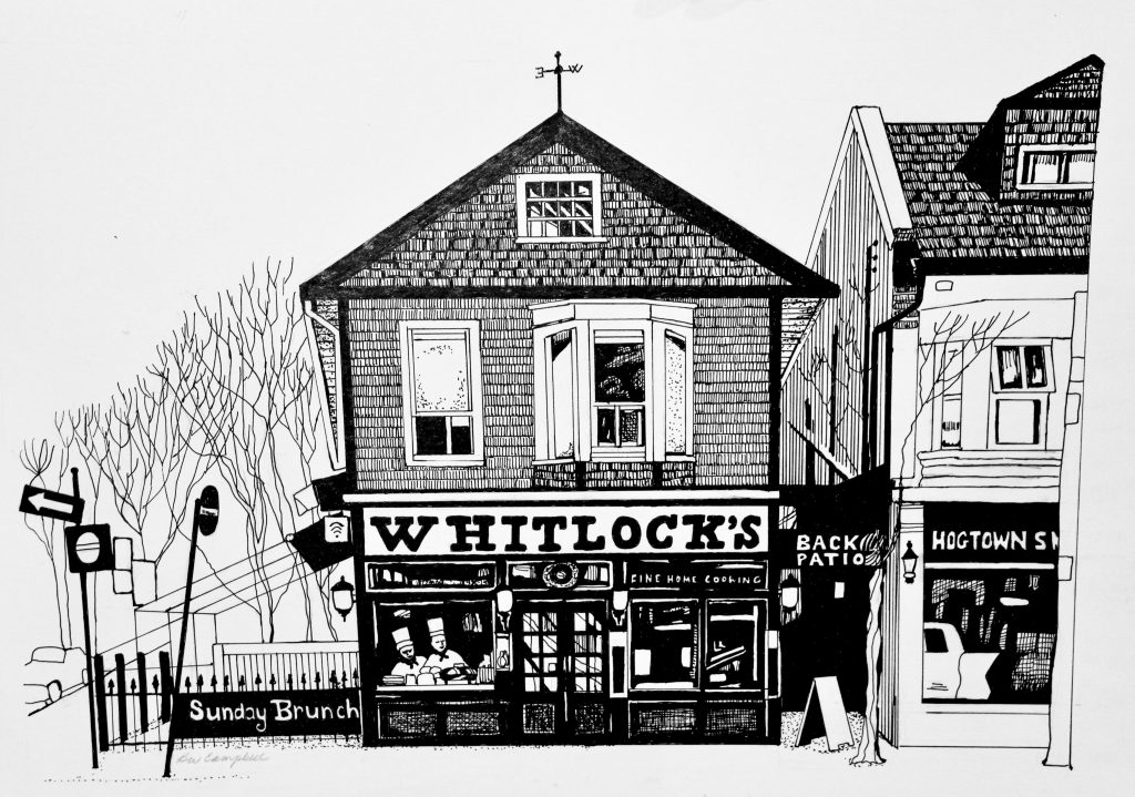 Whitlock's by artist Beverly Campbell