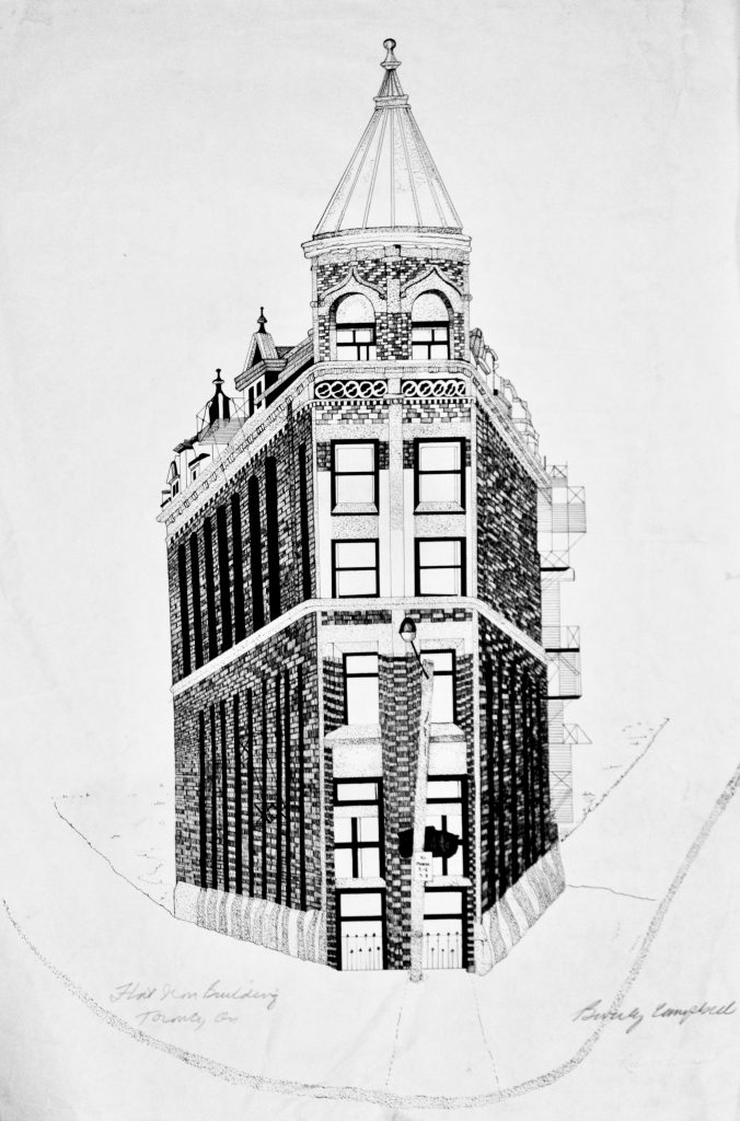 Flatiron Building by artist Beverly Campbell