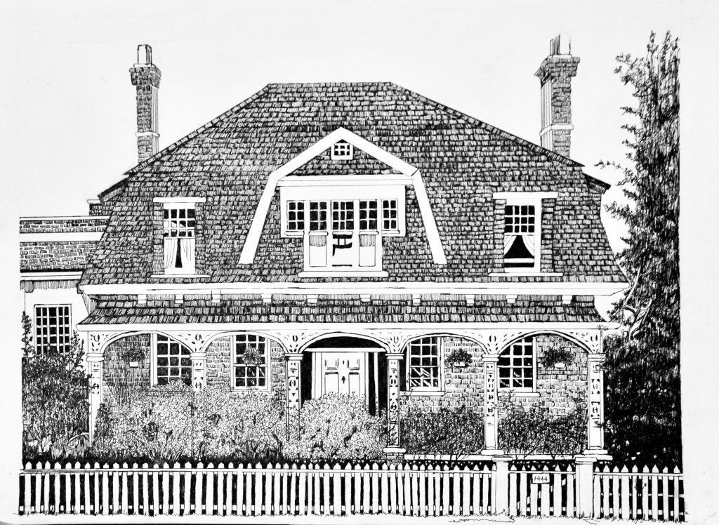 Ashbridge House by artist Beverly Campbell