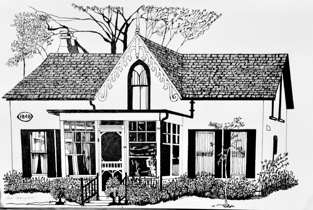 Brooklin Heritage House by artist Beverly Campbell